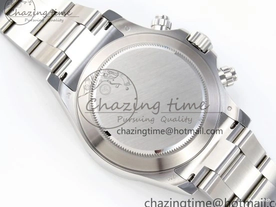 116509 OMF DIAL SS BEST ON A7750 DAYTONA BLUE MOVEMENT) SS STICK BRACELET (SLIM EDITION 1219